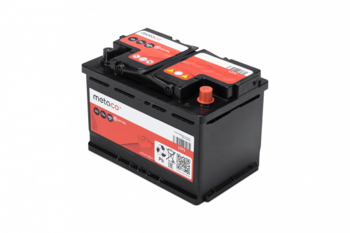 Аккумулятор 60AH 510A METACO 242x175x190 (L)